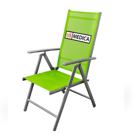 Раскладной стул-шезлонг для отдыха US MEDICA - описание, цена, фото, отзывы.